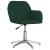 Scaun de birou pivotant, verde închis, textil GartenMobel Dekor
