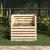 Compostor, 80x80x78 cm, lemn masiv de pin GartenMobel Dekor