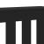 Mască pentru calorifer, negru, 104x20x82 cm, lemn prelucrat GartenMobel Dekor