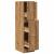 Dulap farmacie, stejar artizanal, 30x41x118 cm, lemn prelucrat GartenMobel Dekor