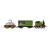 THOMAS SET DE JOACA TRENULET CU CIRCUIT SI ACCESORII WHIFFS RECYCLING RUN SuperHeroes ToysZone