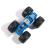 MONSTER JAM MASINUTA METALICA MEGALODON ALBASTRU SCARA 1 LA 64 SuperHeroes ToysZone
