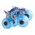 MONSTER JAM MASINUTA METALICA MEGALODON MOV SCARA 1 LA 64 SuperHeroes ToysZone