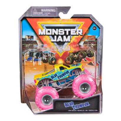 MONSTER JAM MASINUTA METALICA BLUE THUNDER SCARA 1 LA 64 SuperHeroes ToysZone