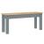 Banchetă de bucătărie Panama, gri, 105x30x45 cm, lemn masiv pin GartenMobel Dekor