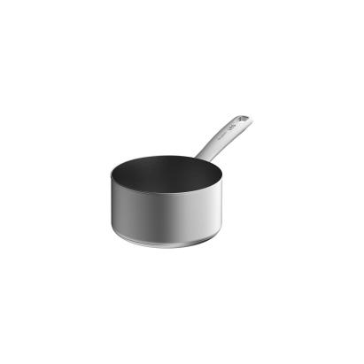 Cratita BergHOFF Graphite, 16 cm, 1.6L, mâner lung, Oțel inoxidabil reciclat, Argintiu HighLine Cooking
