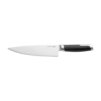 Cutitul bucătarului BergHOFF Graphite, 20 cm, Oțel carbon, ABS, Negru/Argintiu HighLine Cooking