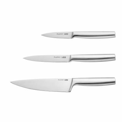 Set Cutite BergHOFF Legacy, 3 piese, Oțel, Argintiu HighLine Cooking