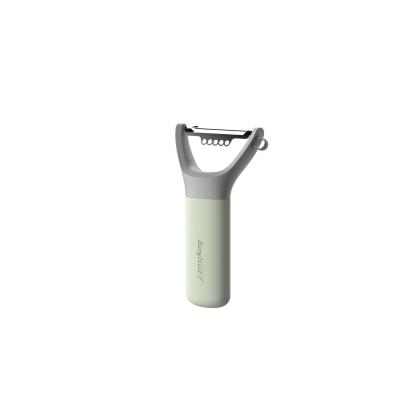 Accesoriu decojire cu zester BergHOFF Balance, Plastic reciclat, Oțel, Gri HighLine Cooking