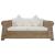 Set de canapele cu perne, 2 piese, ratan natural GartenMobel Dekor