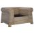 Set de canapele cu perne, 2 piese, ratan natural GartenMobel Dekor