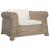 Set de canapele cu perne, 2 piese, ratan natural GartenMobel Dekor