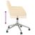 Scaun de birou pivotant, crem, material textil GartenMobel Dekor