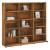 Dulap CD-uri, stejar fumuriu, 102x23x89,5 cm, lemn prelucrat GartenMobel Dekor