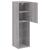 Comode TV cu lumini LED, 2 buc., gri sonoma, 30,5x30x102 cm GartenMobel Dekor