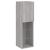 Comode TV cu lumini LED, 2 buc., gri sonoma, 30,5x30x102 cm GartenMobel Dekor