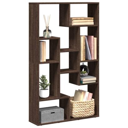 Bibliotecă, stejar maro, 72x20x120 cm, lemn prelucrat GartenMobel Dekor