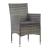 Set mobilier gradina/terasa, gri, ratan sintetic, 1 masa, 2 scaune, 1 canapea, Reno GartenVIP DiyLine