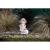Decoratiune gradina, MagicHome, ceramica, fata cu cocos, 15.5x25.5x44.5 cm GartenVIP DiyLine