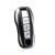 Husa Cheie Porsche, Smartkey Model Nou, 3 Butoane, Tpu, Aspect piele, Gri AutoProtect KeyCars