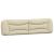 Cadru de pat cu lumini LED, crem, 200x200 cm, textil GartenMobel Dekor