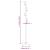 Cuier de haine, negru, 176 cm, fier vopsit electrostatic GartenMobel Dekor