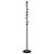 Cuier de haine, negru, 176 cm, fier vopsit electrostatic GartenMobel Dekor