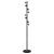 Cuier de haine, negru, 176 cm, fier vopsit electrostatic GartenMobel Dekor