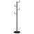 Cuier de haine, negru, 183 cm, fier vopsit electrostatic GartenMobel Dekor