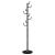 Cuier de haine, negru, 183 cm, fier vopsit electrostatic GartenMobel Dekor