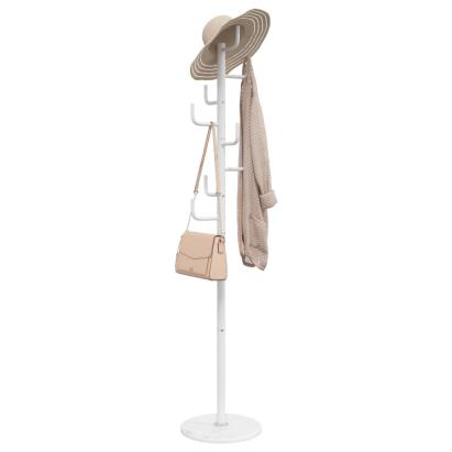 Cuier de haine, alb, 183 cm, fier vopsit electrostatic GartenMobel Dekor