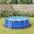 Acoperire geotextil piscină, gri deschis, Ø366 cm, poliester GartenMobel Dekor