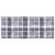 Perne scaun spătar înalt, 2 buc. gri carouri 120x50x3 cm textil GartenMobel Dekor