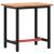 Banc de lucru 80x55x81,5 cm, lemn masiv de fag și metal GartenMobel Dekor