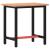 Banc de lucru 80x55x81,5 cm, lemn masiv de fag și metal GartenMobel Dekor