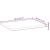 Raft suspendat, 40x30x2 cm, lemn masiv de acacia netratat GartenMobel Dekor