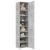 Dulap depozitare slim gri beton 50x42,5x225 cm lemn prelucrat GartenMobel Dekor