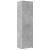 Dulap depozitare slim gri beton 50x42,5x225 cm lemn prelucrat GartenMobel Dekor