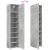Dulap depozitare slim gri beton 50x42,5x225 cm lemn prelucrat GartenMobel Dekor