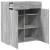 Dulap, sonoma gri, 80x42,5x93 cm, lemn prelucrat GartenMobel Dekor