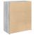 Dulap, sonoma gri, 80x42,5x93 cm, lemn prelucrat GartenMobel Dekor