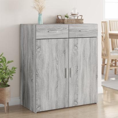 Dulap, sonoma gri, 80x42,5x93 cm, lemn prelucrat GartenMobel Dekor