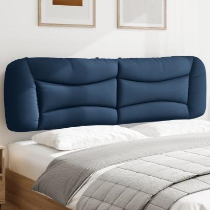 Pernă pentru tăblie de pat, albastru, 180 cm, material textil GartenMobel Dekor