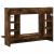 Birou montat perete stejar fumuriu 105x48x75cm lemn prelucrat GartenMobel Dekor