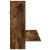Birou montat perete stejar fumuriu 105x48x75cm lemn prelucrat GartenMobel Dekor
