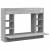 Birou montat pe perete sonoma gri 105x48x75cm lemn prelucrat GartenMobel Dekor