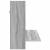 Birou montat pe perete sonoma gri 105x48x75cm lemn prelucrat GartenMobel Dekor