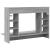 Birou montat pe perete sonoma gri 105x48x75cm lemn prelucrat GartenMobel Dekor
