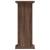 Suport de plante, stejar maro, 33x33x80 cm, lemn prelucrat GartenMobel Dekor