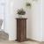 Suport de plante, stejar maro, 33x33x80 cm, lemn prelucrat GartenMobel Dekor